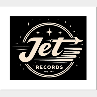 JET RECORDS // Music Fan art Posters and Art